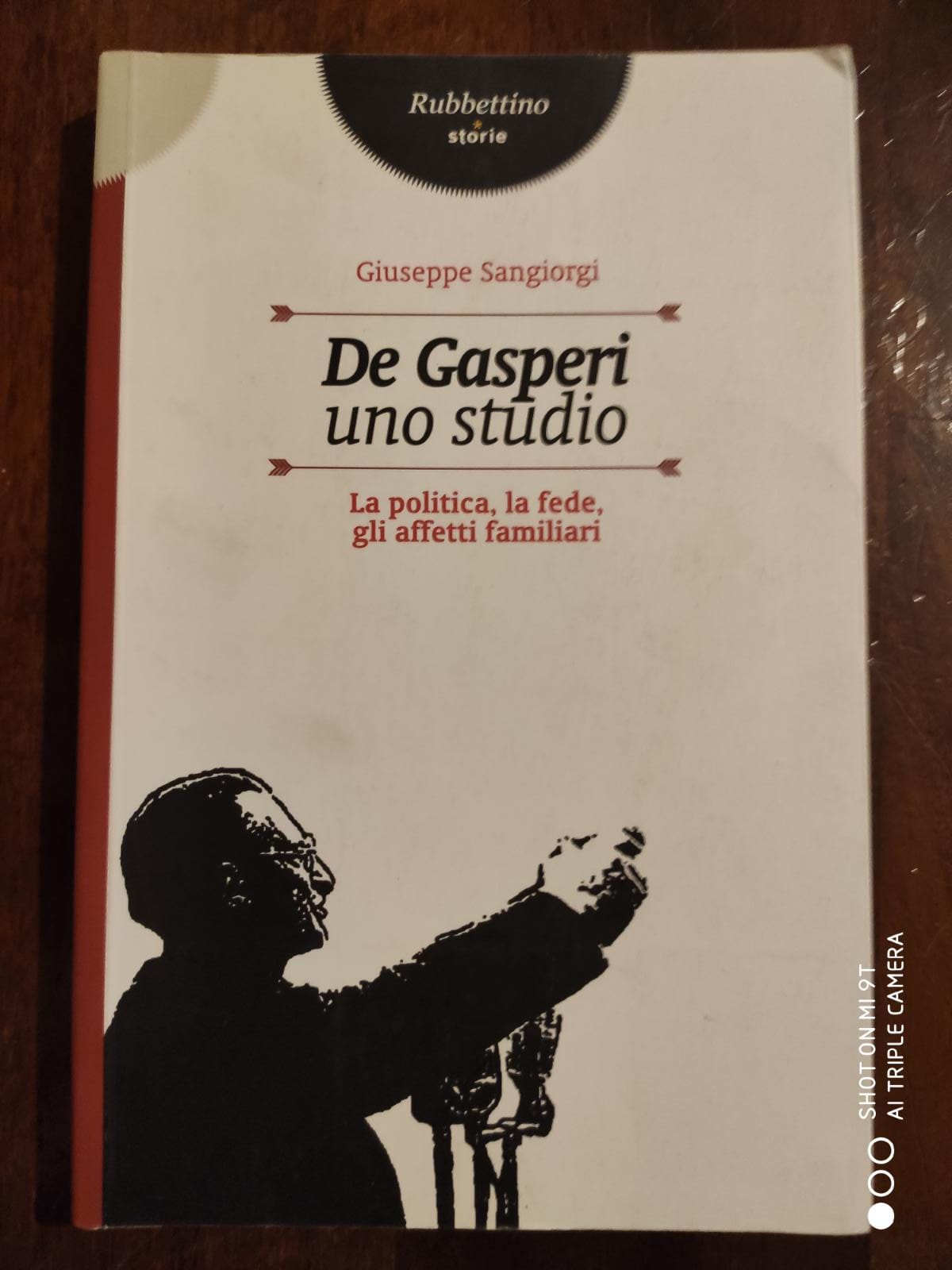 De Gasperi, uno studio. La politica, la fede, gli affetti familiari - copertina