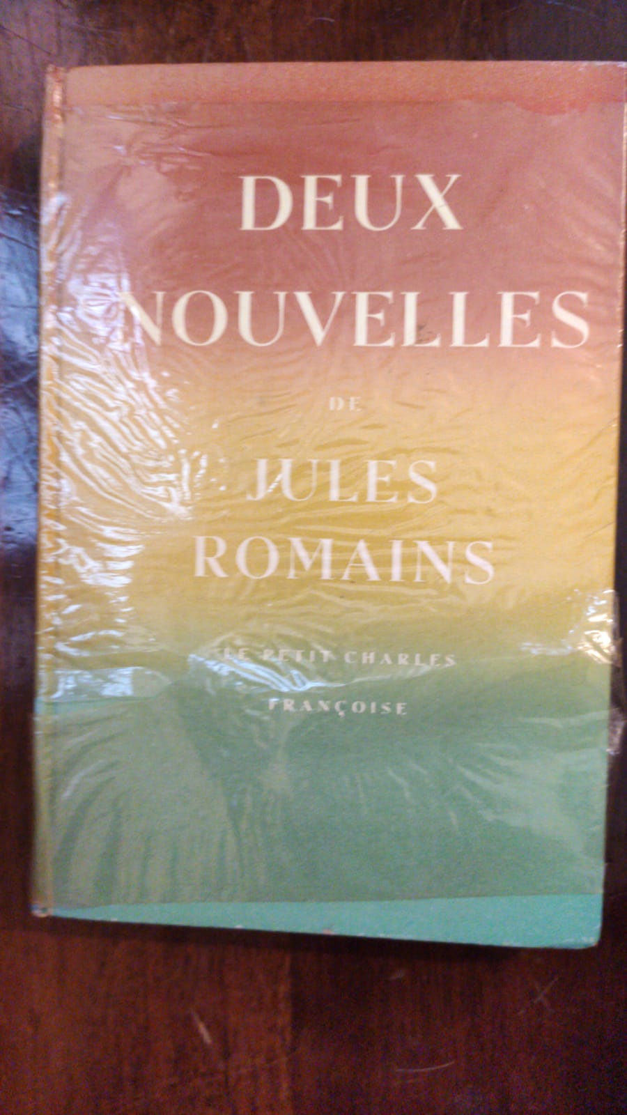 DEUX NOUVELLES - copertina