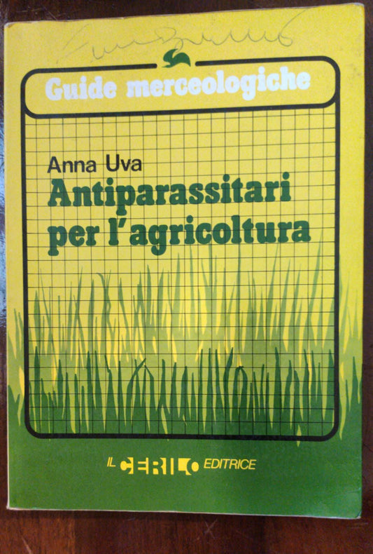 ANTIPARASSITARI PER L'AGRICOLTURA - copertina