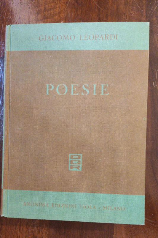 poesie - copertina