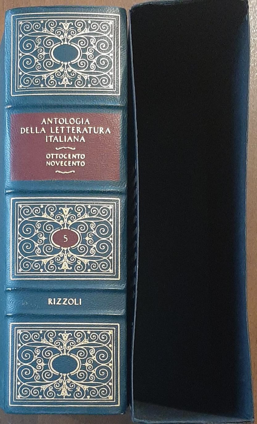 ANTOLOGIA DELLA LETTERATURA ITALIANA - copertina