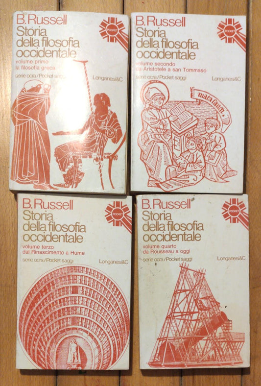 STORIA DELLA FILOSOFIA OCCIDENTALE - copertina