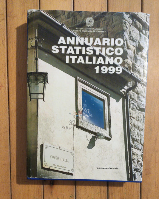 ANNUARIO STATISTICO ITALIANO 1999 - copertina