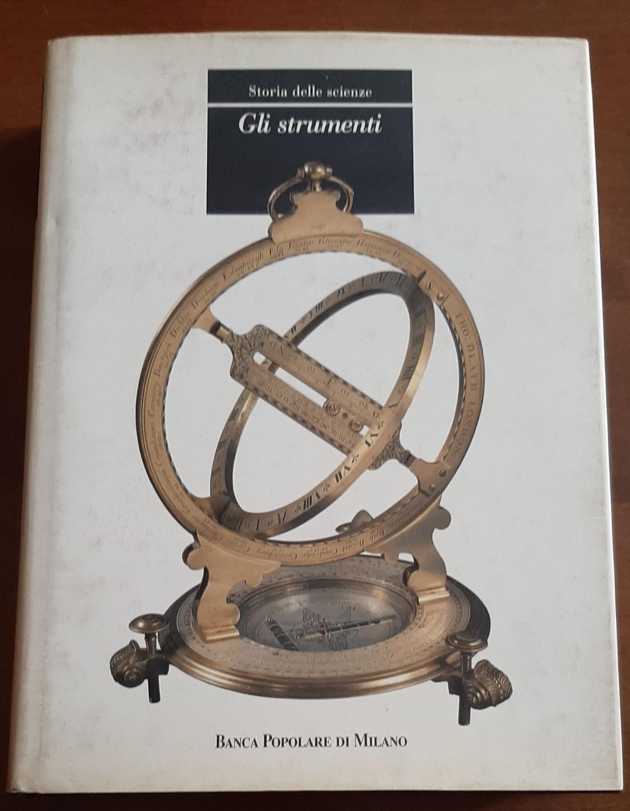 STORIA DELLE SCIENZE: GLI STRUMENTI - copertina