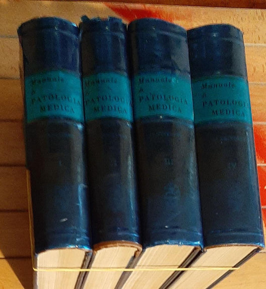 Manuale di patologia medica volume 1,2,3,4 - copertina