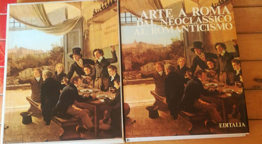 Arte a Roma dal neoclassicismo al romanticismo - copertina