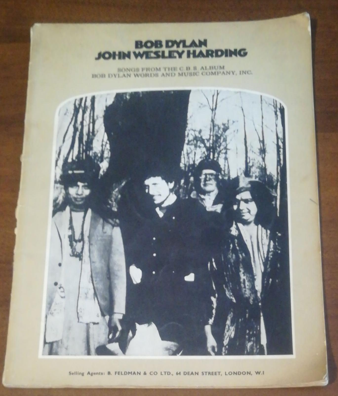 BOB DYLAN JOHN WESLEY HARDING - copertina