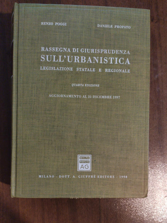RASSEGNA DI GIURISPRUDENZA SULL'URBANISTICA - copertina
