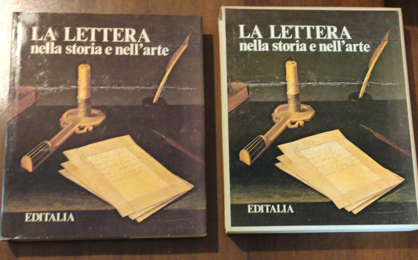 LA LETTERA NELLA STORIA E NELL'ARTE - copertina