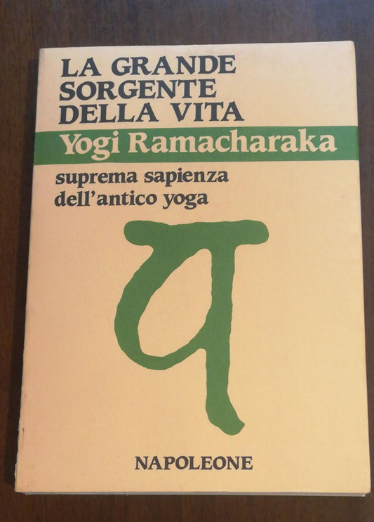 La grande sorgente della vita. Suprema sapienza dell'antico yoga - copertina