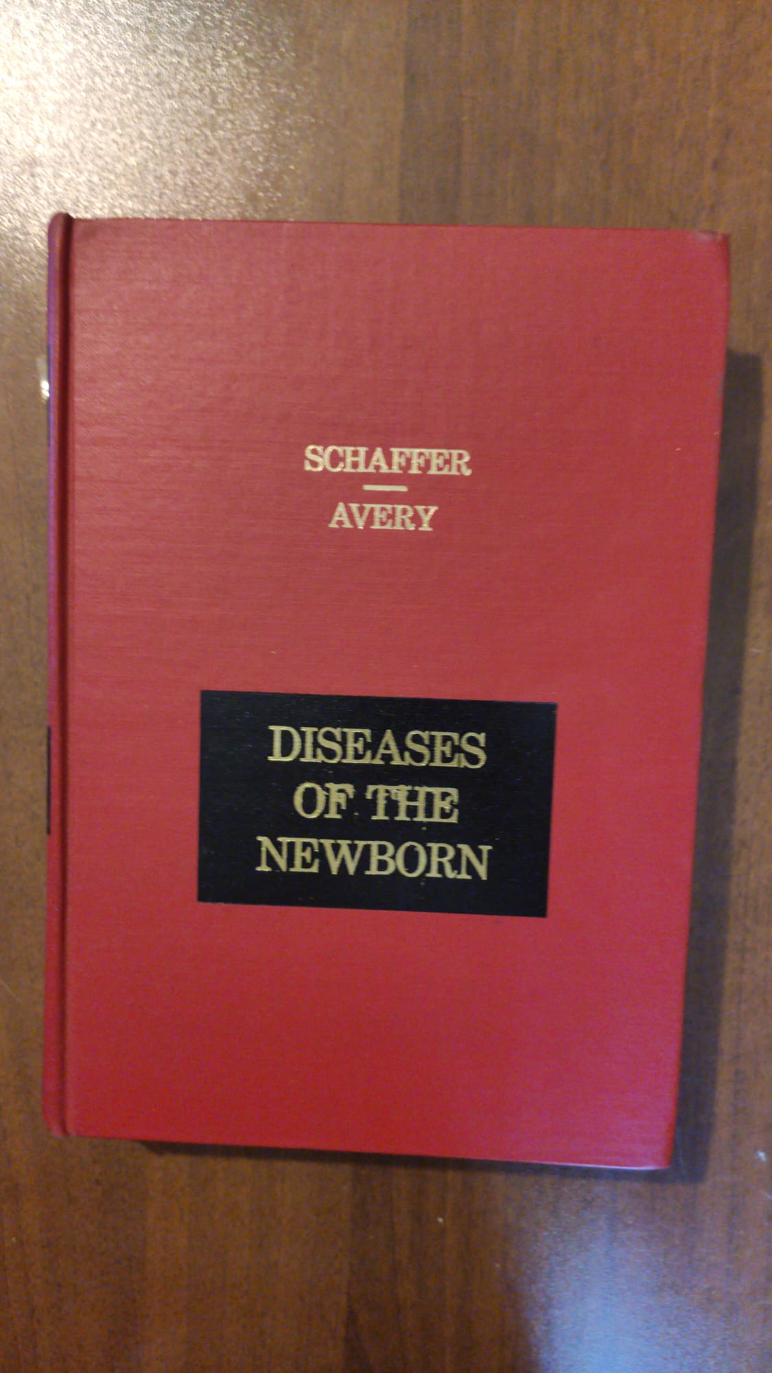 Diseases of the Newborn - copertina