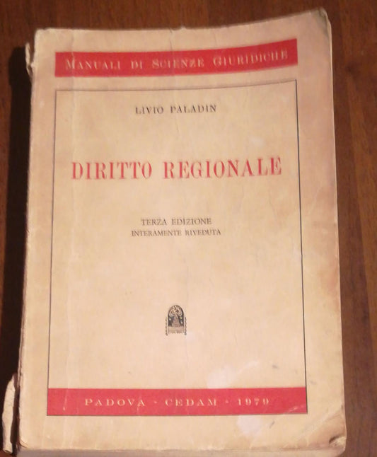 Diritto regionale. - copertina