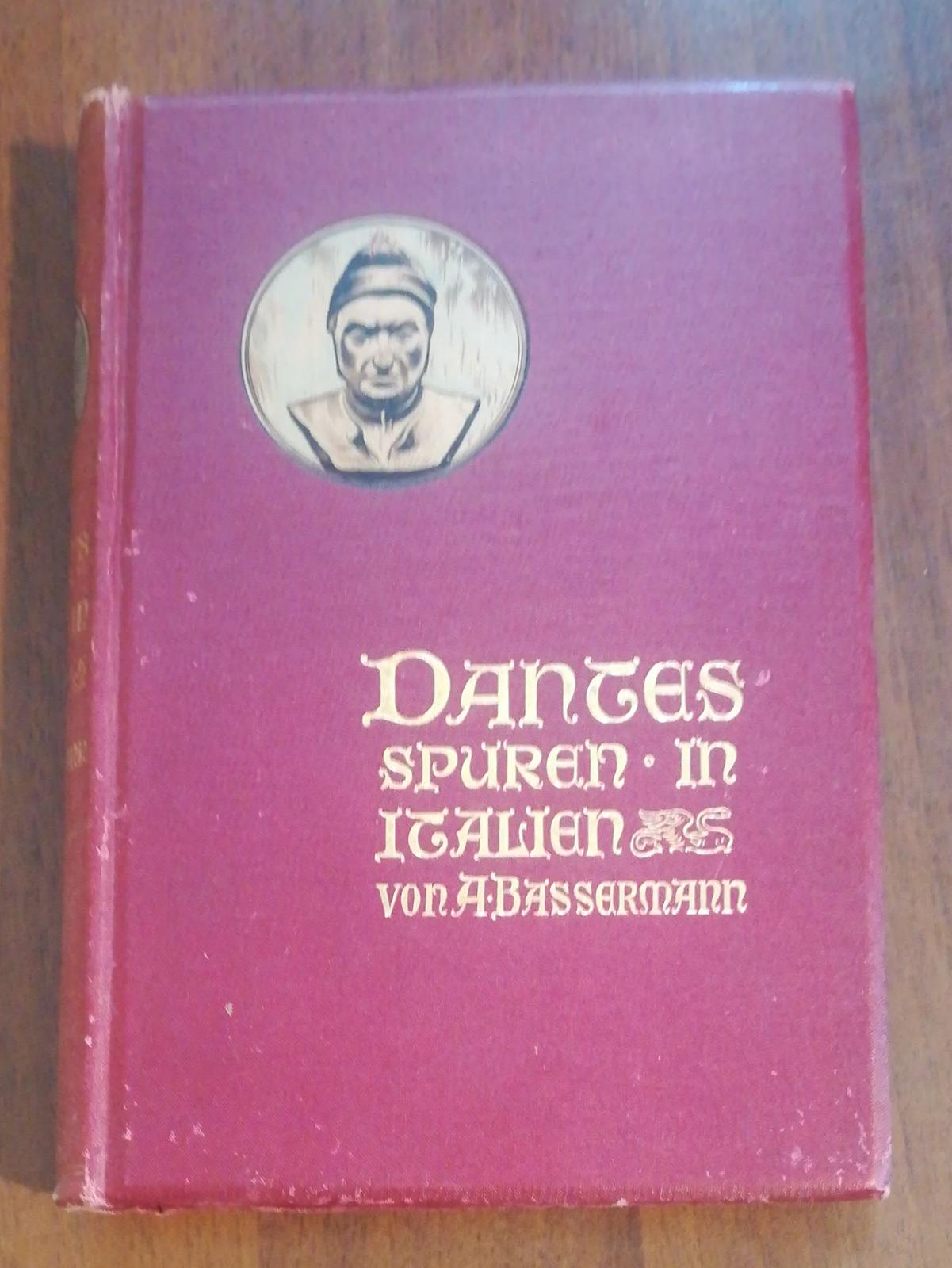 DANTES SPUREN IN ITALIEN - copertina