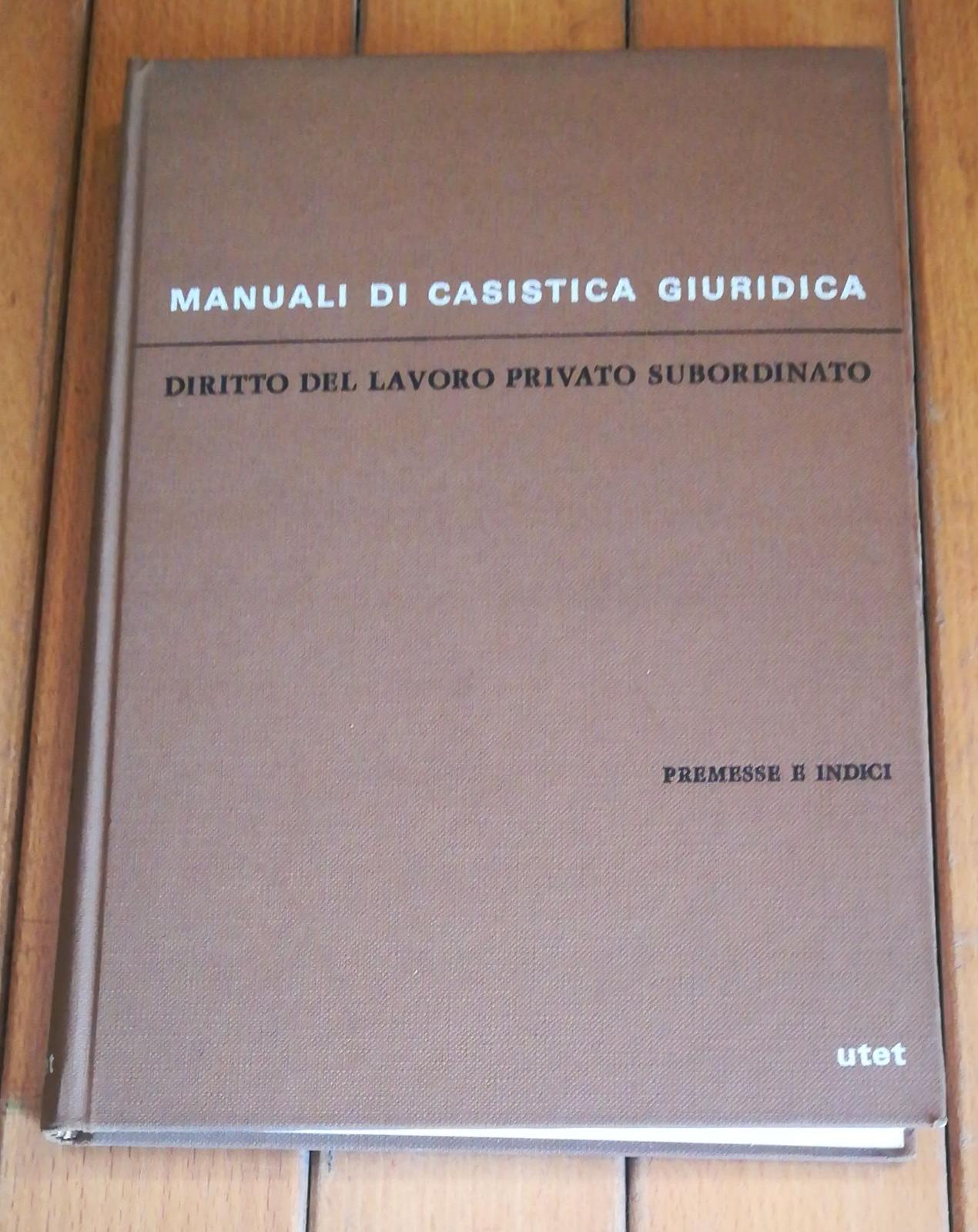 DIRITTO DEL LAVORO PRIVATO SUBORDINATO - copertina