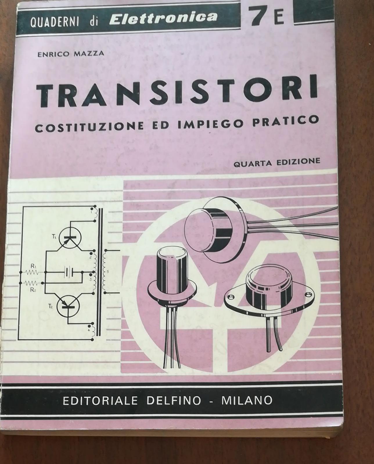 QUADERNI DI ELETTRONICA TRANSISTORI - copertina