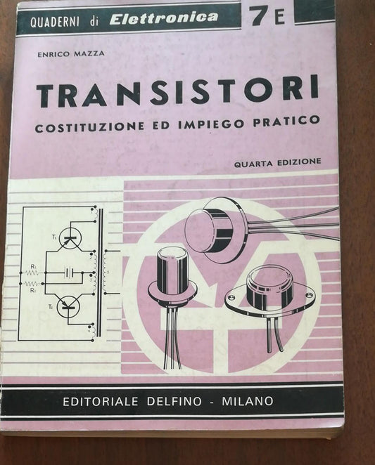 QUADERNI DI ELETTRONICA TRANSISTORI - copertina