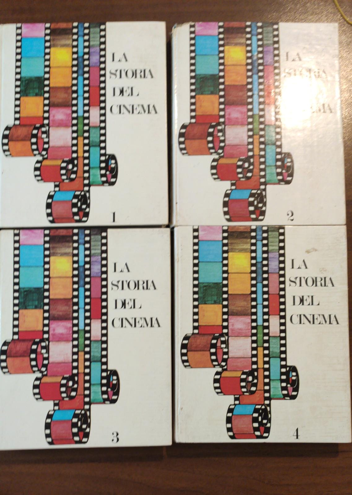 La storia del cinema. Volumi 1-2-3-4 - copertina
