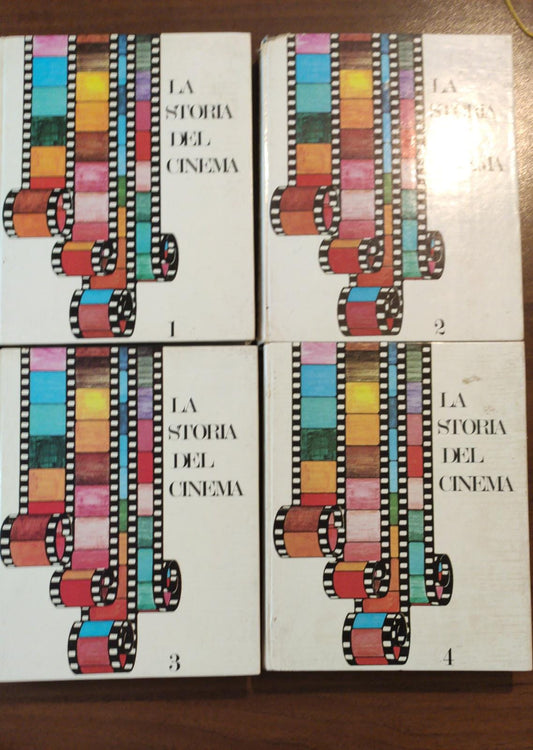 La storia del cinema. Volumi 1-2-3-4 - copertina