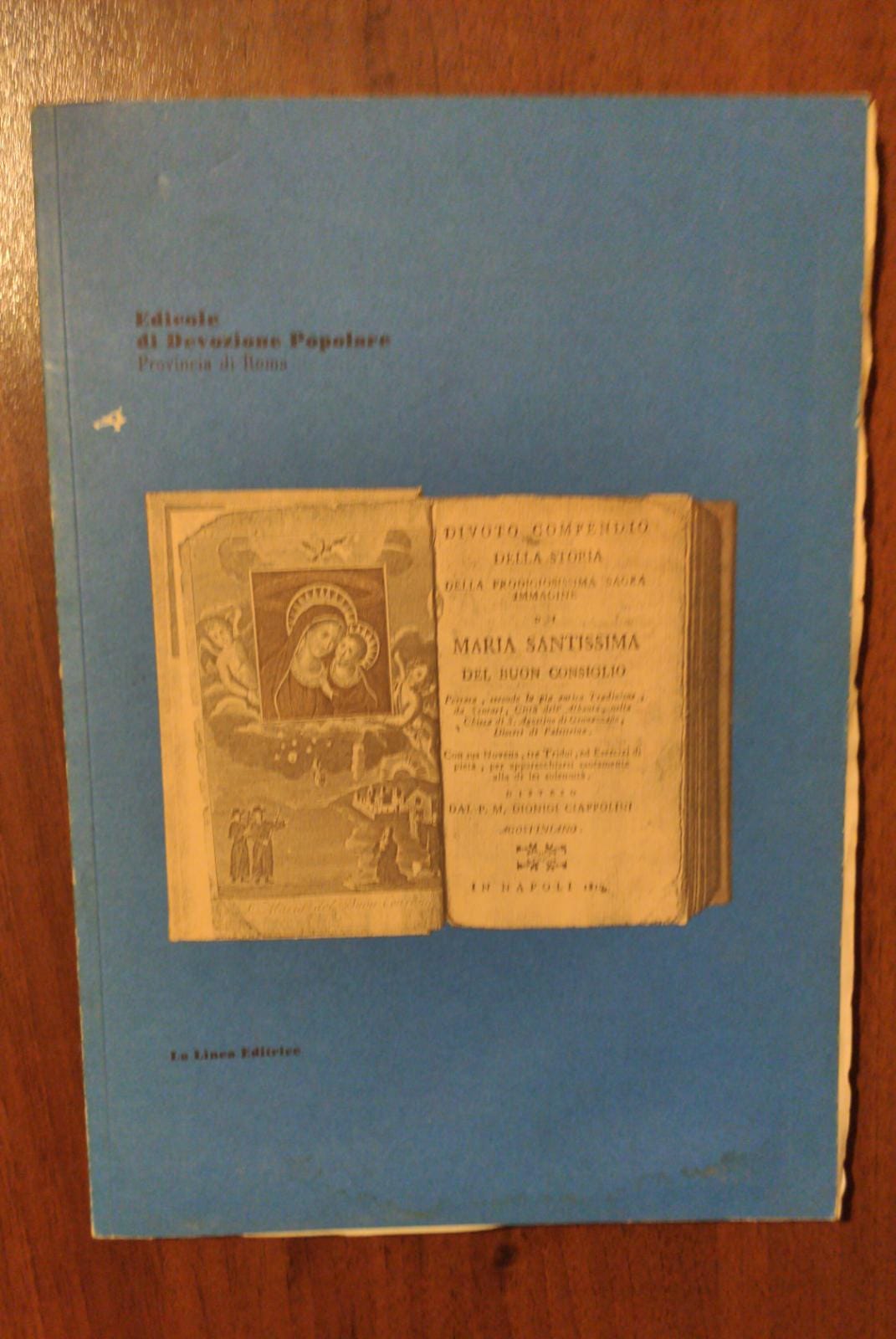 EDICOLE DI DEVOZIONE POPOLARE - copertina