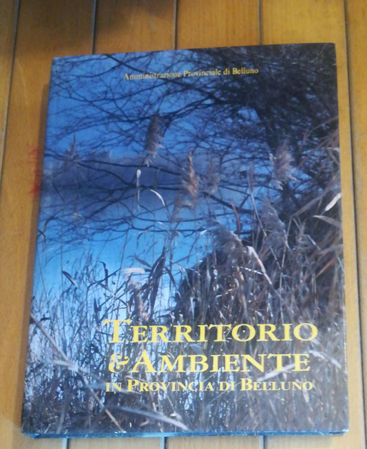 Territorio e ambiente in provincia di Belluno - copertina