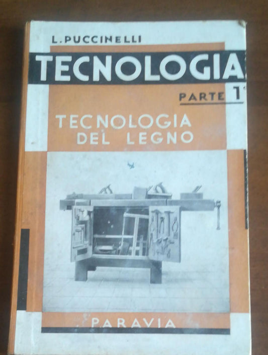TECNOLOGIA DEL LEGNO - copertina