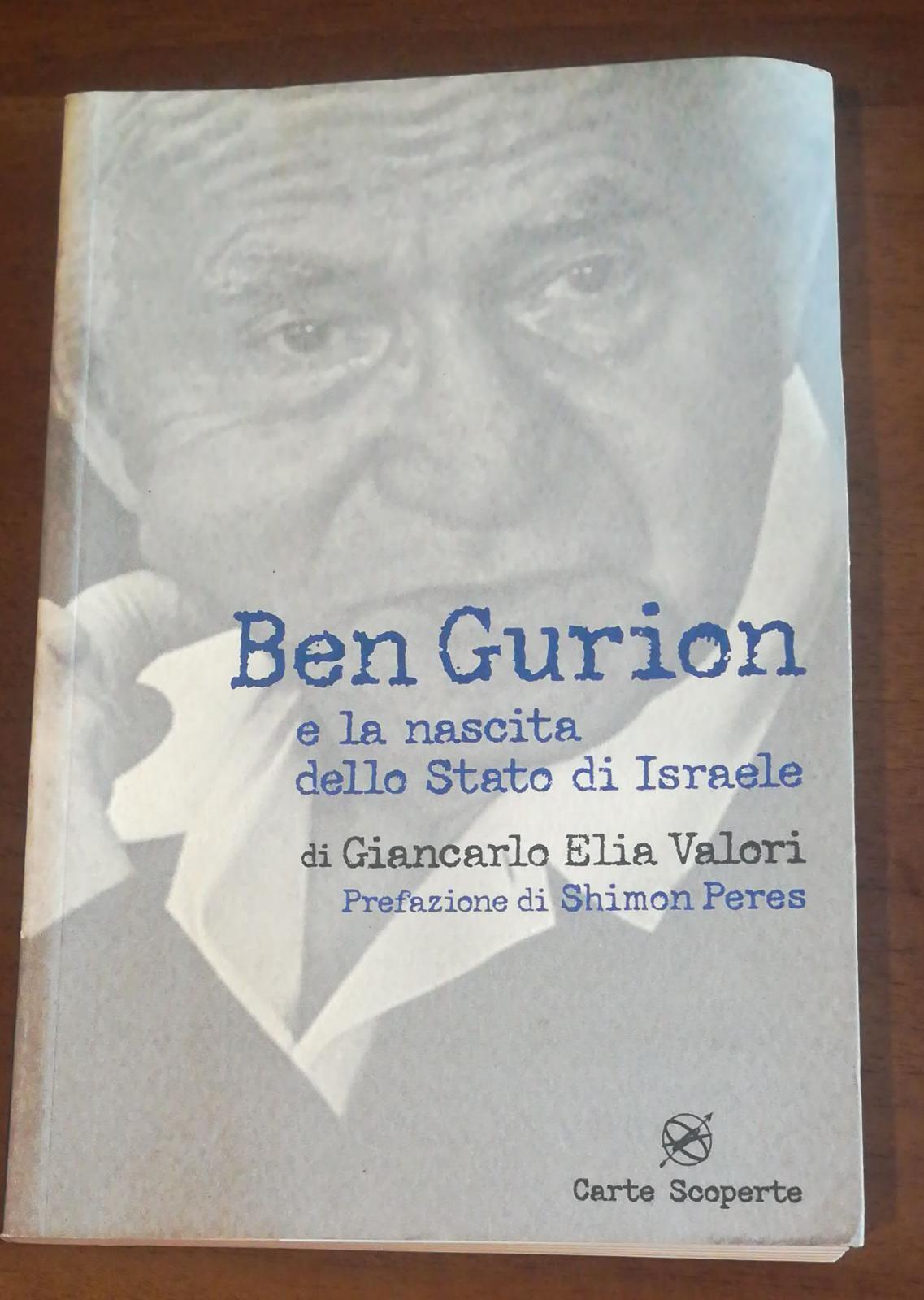 Ben Gurion e la nascita dello Stato di Israele - copertina