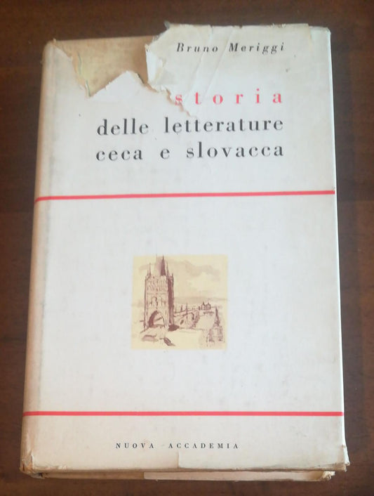 STORIA DELLE LETTERATURE CECA E SLOVACCA - copertina