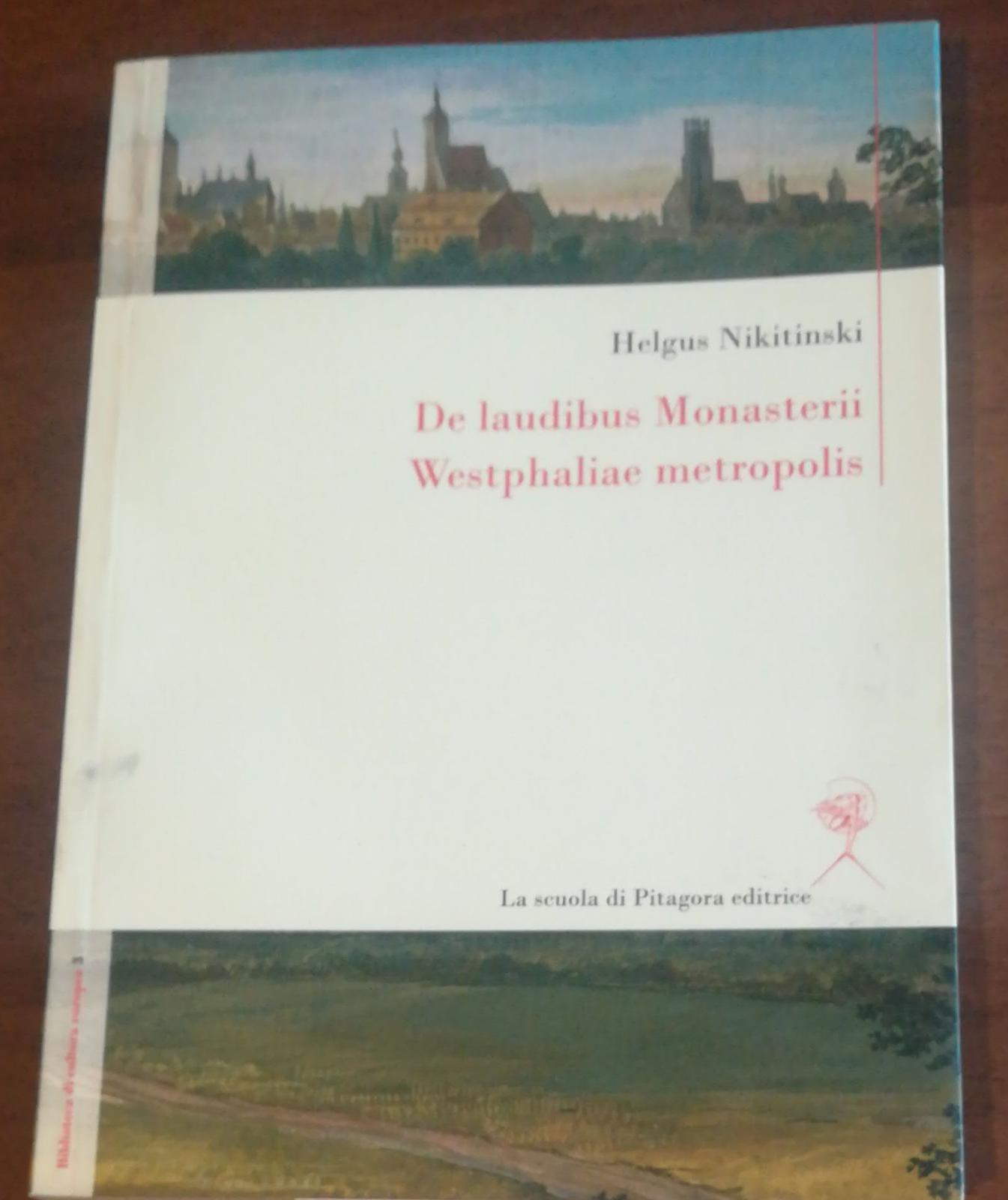 De laudibus Monasterii Westphaliae metropolis - copertina