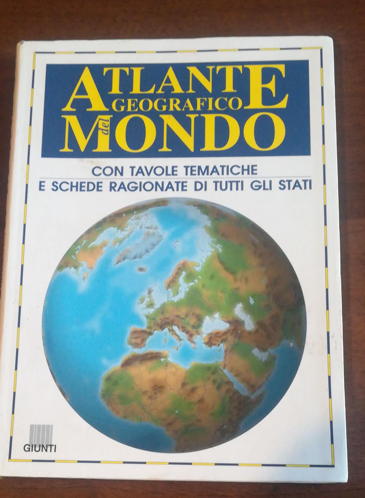 Atlante geografico del mondo - copertina