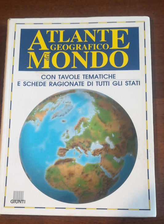 Atlante geografico del mondo - copertina
