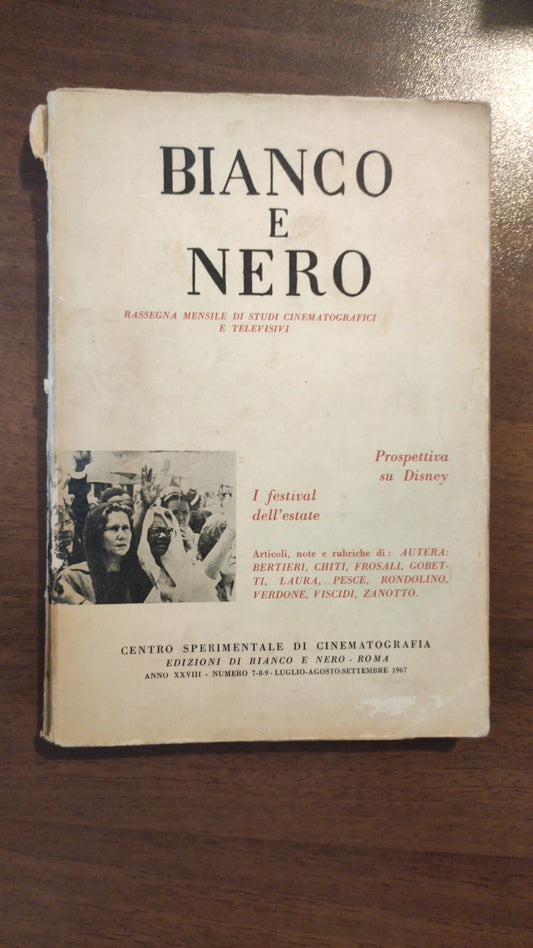 ANTOLOGIA DI BIANCO E NERO 1937-1943 - copertina