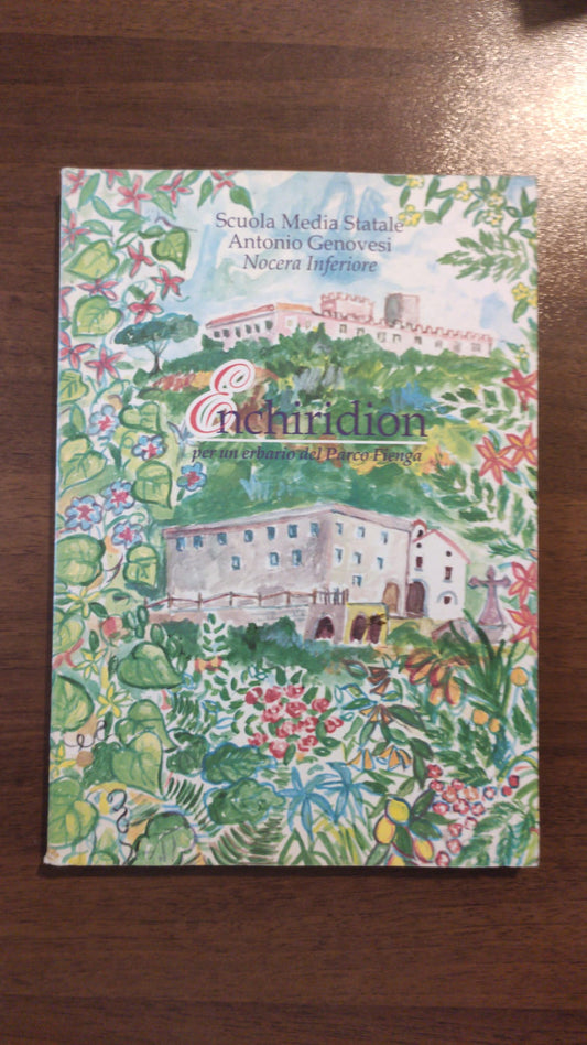 ENCHIRIDION PER UN ERBARIO DEL PARCO FIENGA - copertina