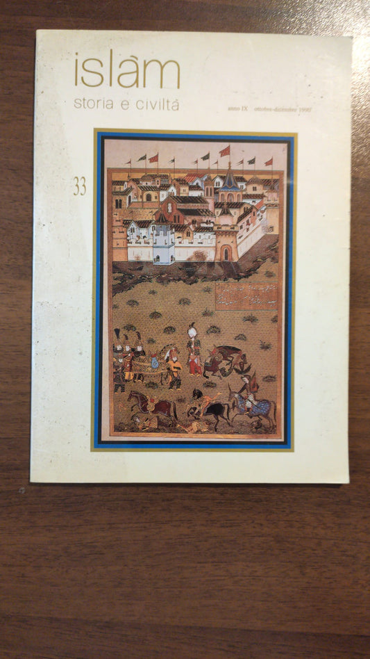 ISLAM STORIA E CIVILTA N 33 - copertina