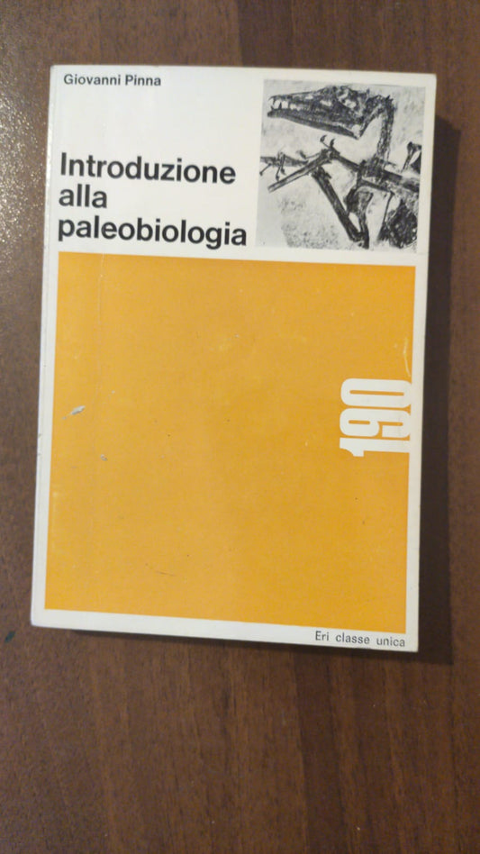 Introduzione alla paleobiologia - copertina