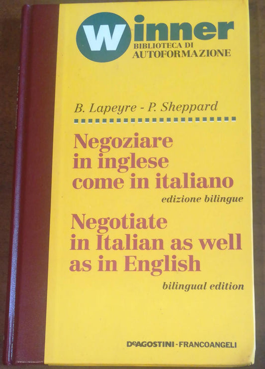 NEGOZIARE IN INGLESE COME IN ITALIANO - copertina