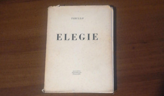 ELEGIE - copertina