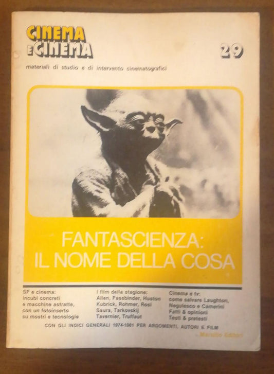 FANTASCIENZA :IL NOME DELLA COSA - copertina