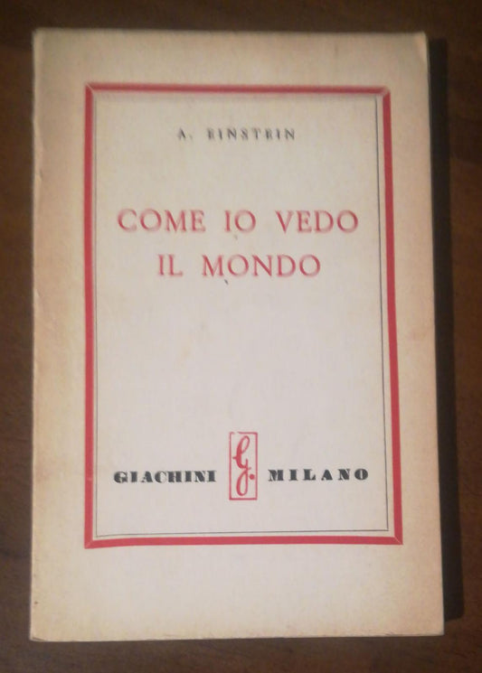 COME VEDO IL MONDO - copertina