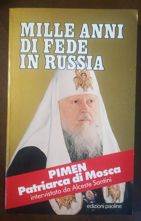 Mille anni di fede in Russia. Intervista a Pimen - copertina