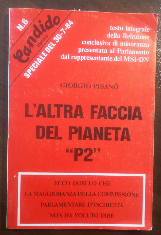 L'ALTRA FACCIA DEL PIANETA P2 - copertina
