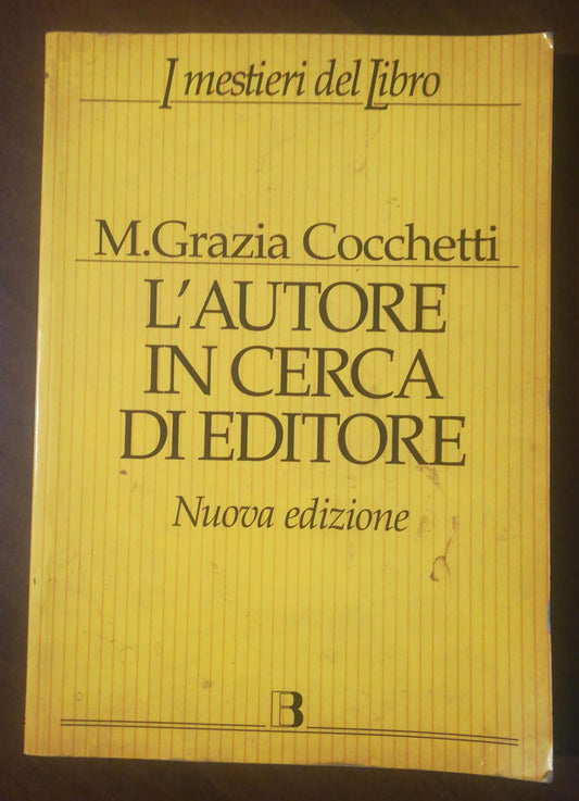L'AUTORE IN CERCA DI EDITORI - copertina