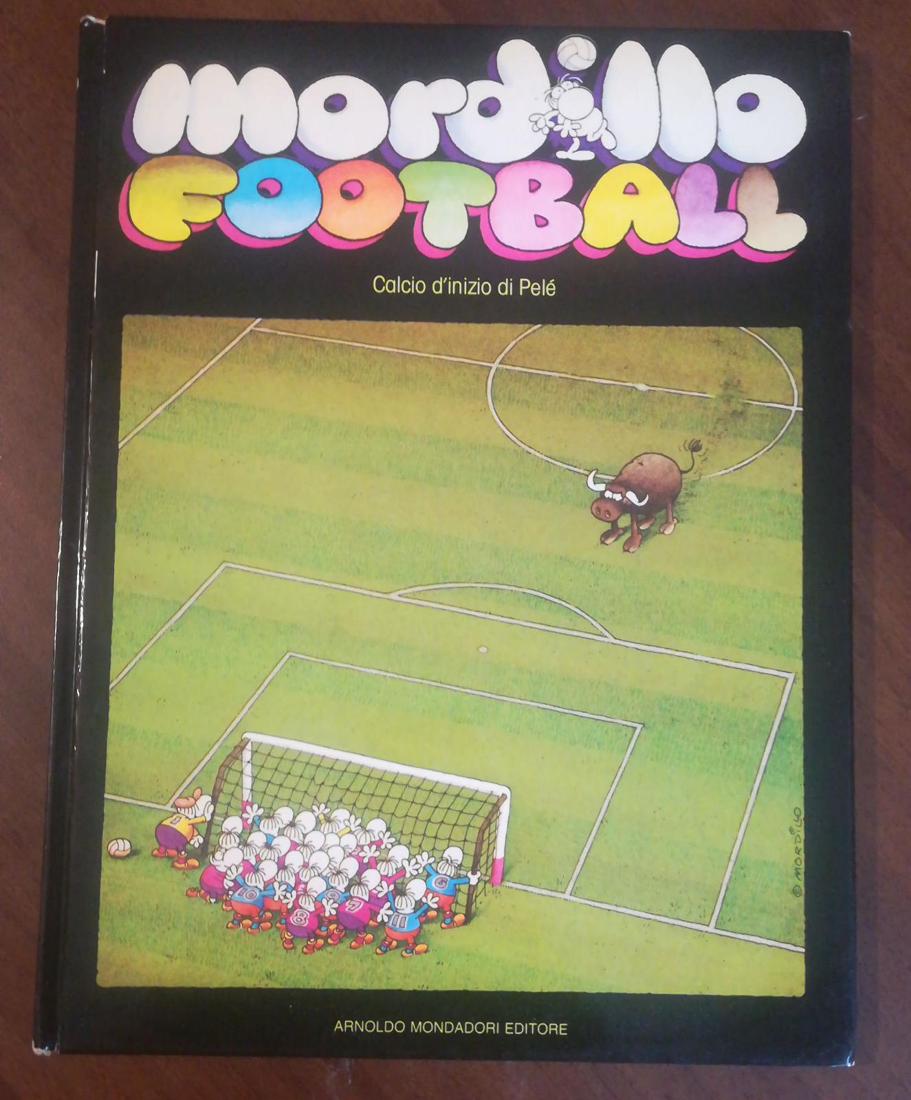 Mordillo football Calcio d'inizio di Pele' - copertina