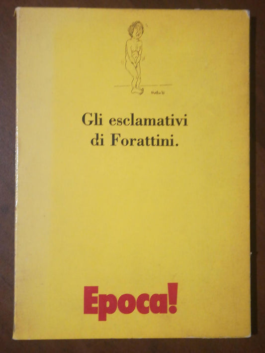 GLI ESCLAMATIVI TAVOLE CON CARTELLINA - copertina