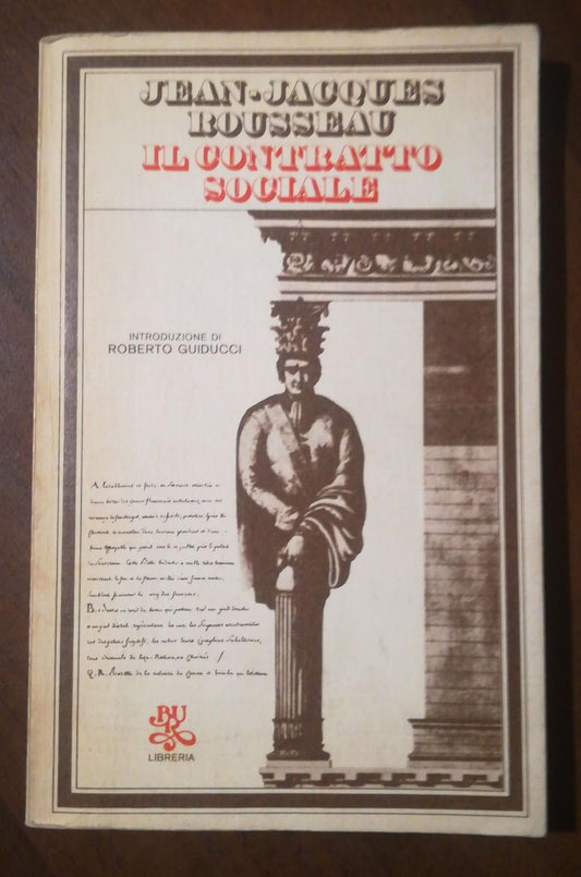 Il contratto sociale - copertina