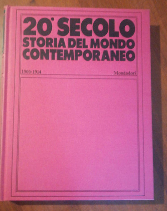 20 Secolo Storia del mondo contemporaneo 1900-1914 - copertina
