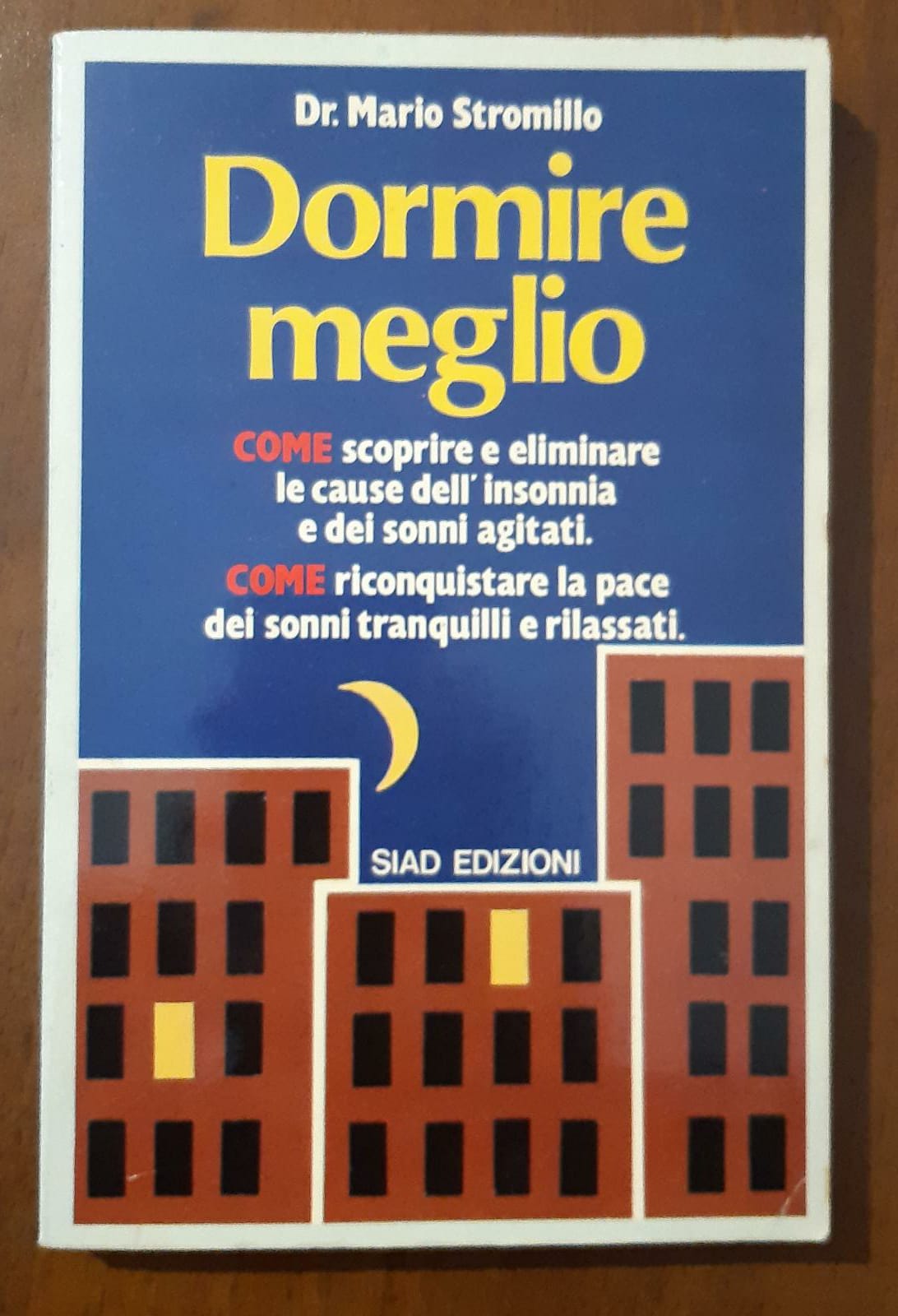 Dormire meglio - copertina