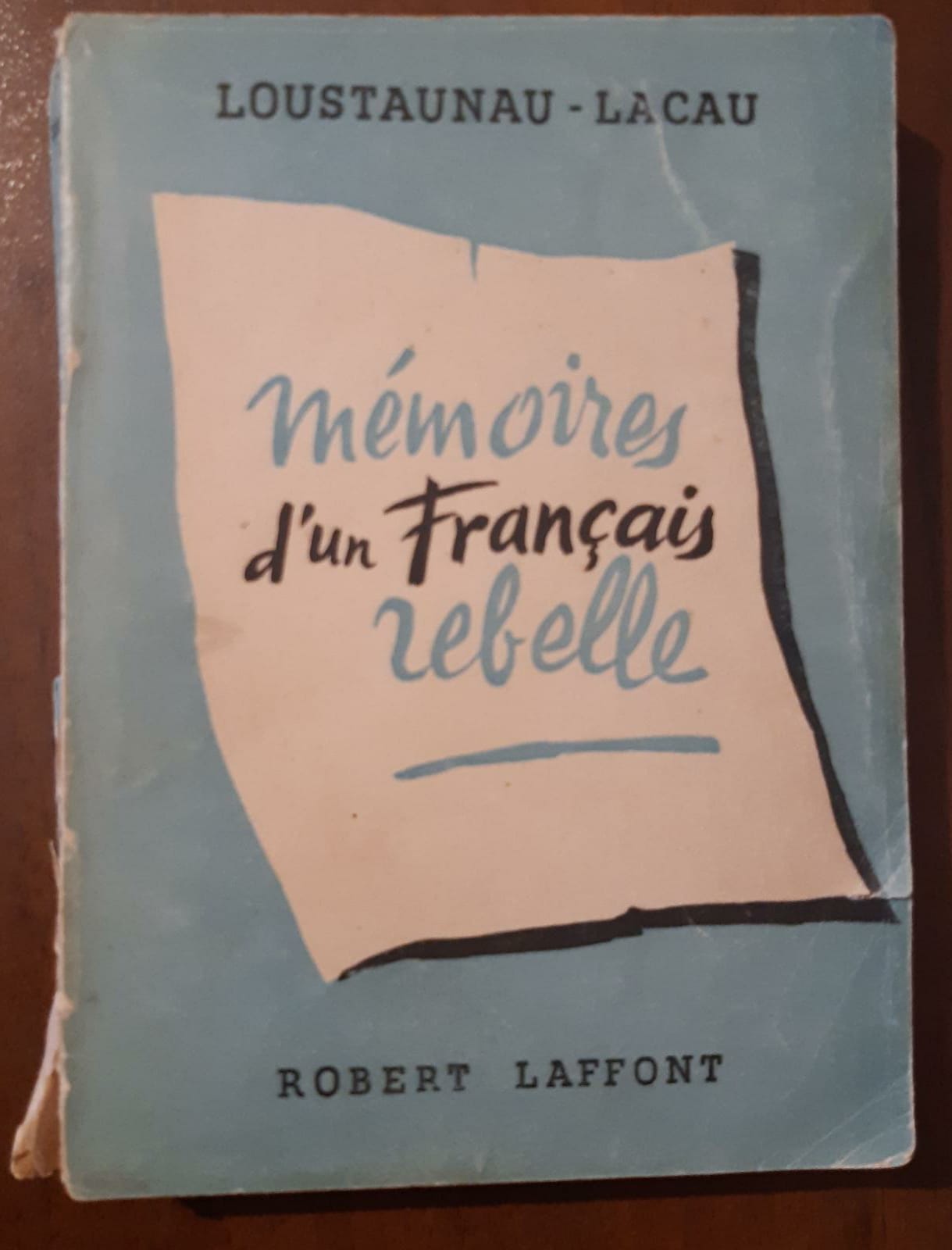 Mémoires d'un français rebelle - copertina
