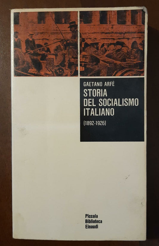 Storia del socialismo italiano 1892-1926 - copertina