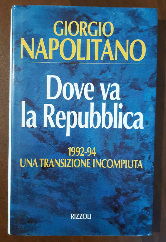 Dove va la Repubblica - copertina