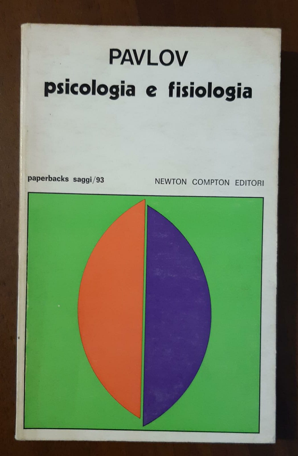 Psicologia e fisiologia. - copertina